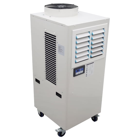 Industrial Air Conditioner Louver Type Mobile Cooler Workshop Cooling Aircon Air Flow 3600m/H 220V