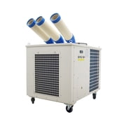 Industrial Air Conditioner Portable Mobile Spot Cooler 220V 3150W Commercial Indoor Outdoor Cooling Aircon Machine Treble Tubes 1550m /h for Supermarket Factories