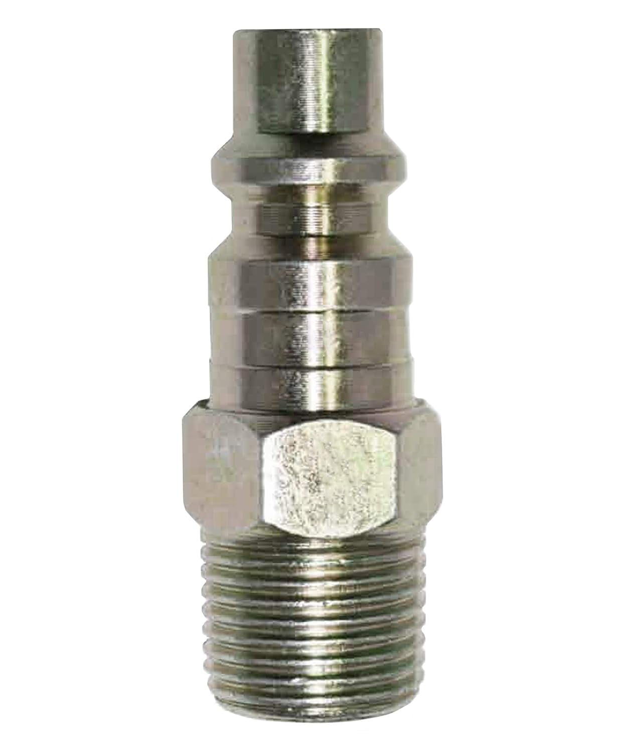 Industrial Air Plug Air Fittings Steel Plug Coupler 3/8" X 3/8" Male