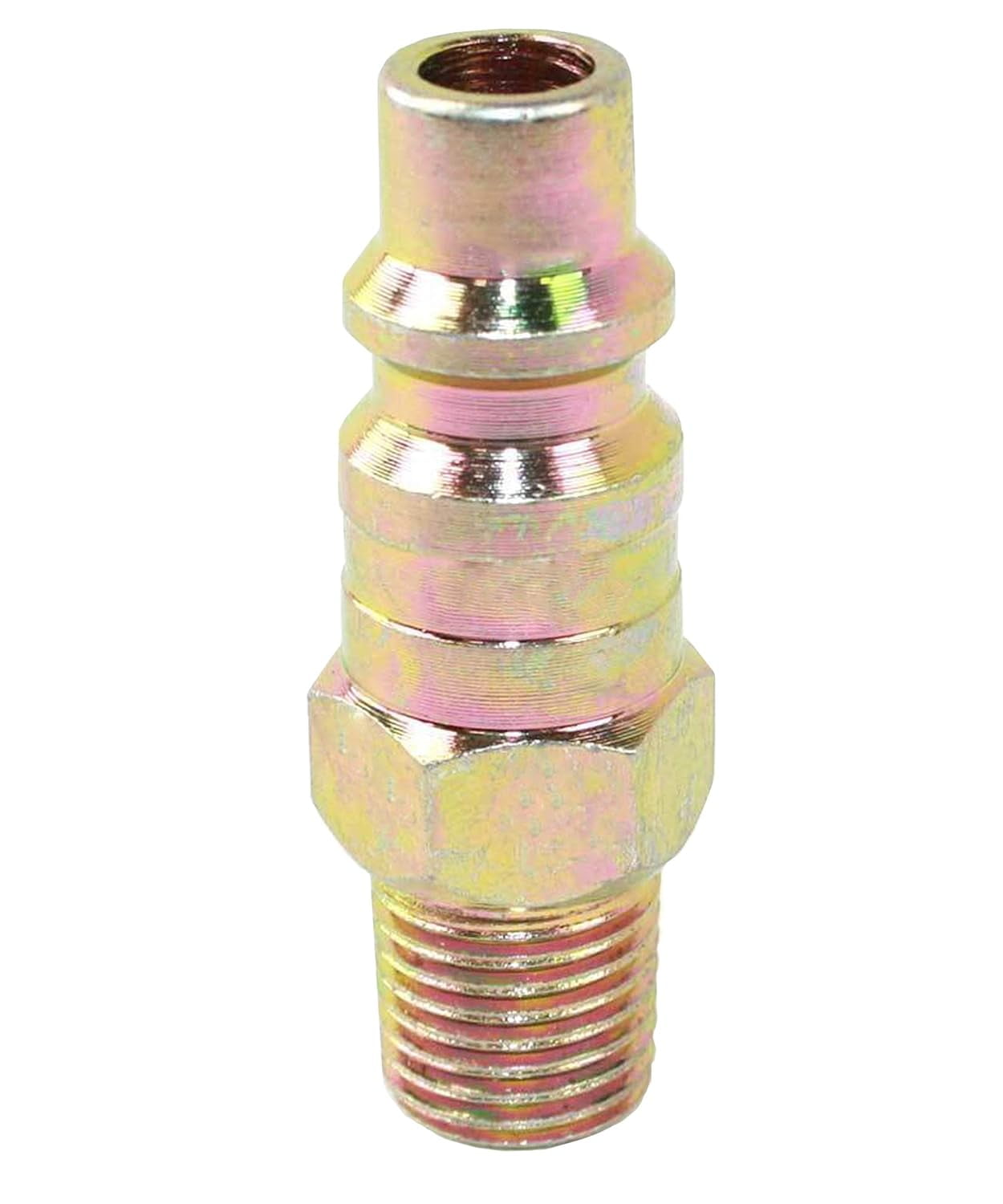 Industrial Air Plug Air Fittings Steel Plug Coupler 3/8" x 1/4" Male ...