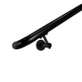thumbnail image 1 of Industrial Aluminum 1.5 Inch Round Ada Complete Indoor/outdoor Straight Handrail Grab Bar Kit, Returns To Wall, 1.5 Foot Handrail, 1 of 4