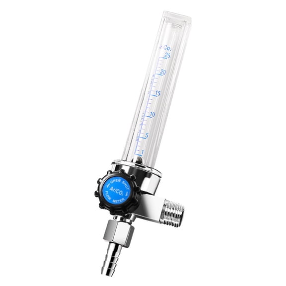 Industrial Argon CO2 Regulator Flowmeter For Welding Equipment Offering Stable Connection And Metal Housing
