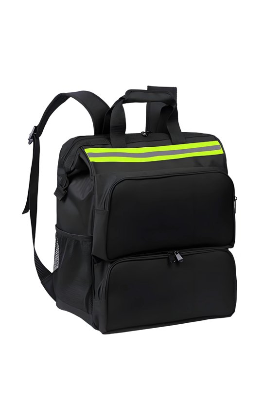 Industrial Backpack Tool Bag Electrician Backpack Enhanced Load Bearing Design Comfortable Shoulder Strap