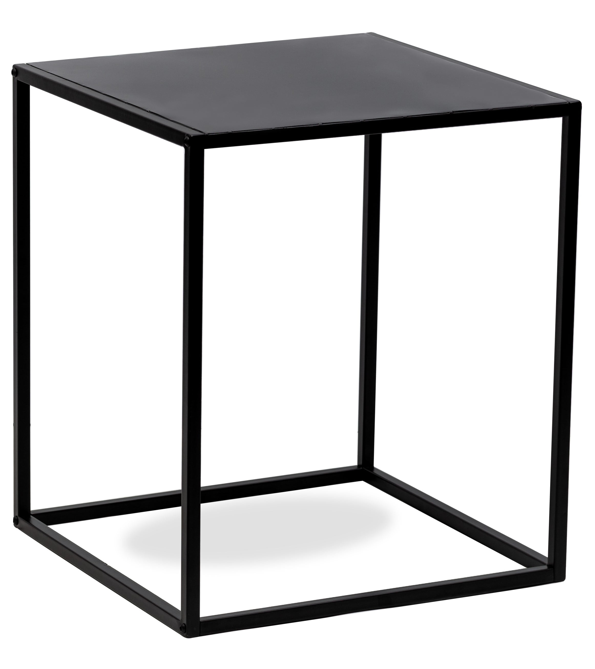 Curated visual reference: Gallery Detail: Industrial Black Metal Side Table Industrial Style Living Room