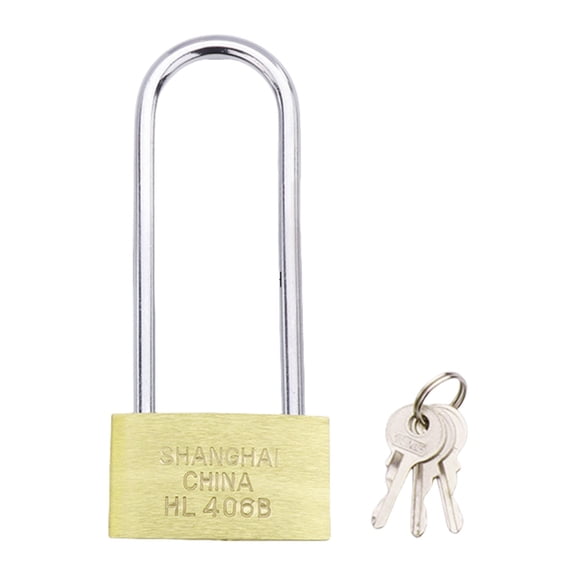 Industrial Brass Padlocks Long Shackles Designs 4 Weatherproof Locking Systems for Storage Garages