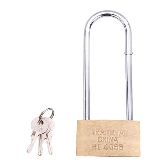 Industrial Brass Padlocks Long Shackles Designs 4 Weatherproof Locking Systems for Storage Garages