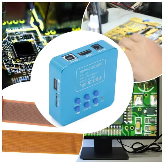 Industrial Camera HD 1080p HDMI Electronic Microscope Industrial Camera C Mount USB Camera Digital Video Camera