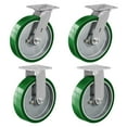 Industrial Casters Heavy Duty Casters,Polyurethane on Aluminum Casters