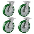 Industrial Casters Heavy Duty Casters,Polyurethane on Aluminum Casters