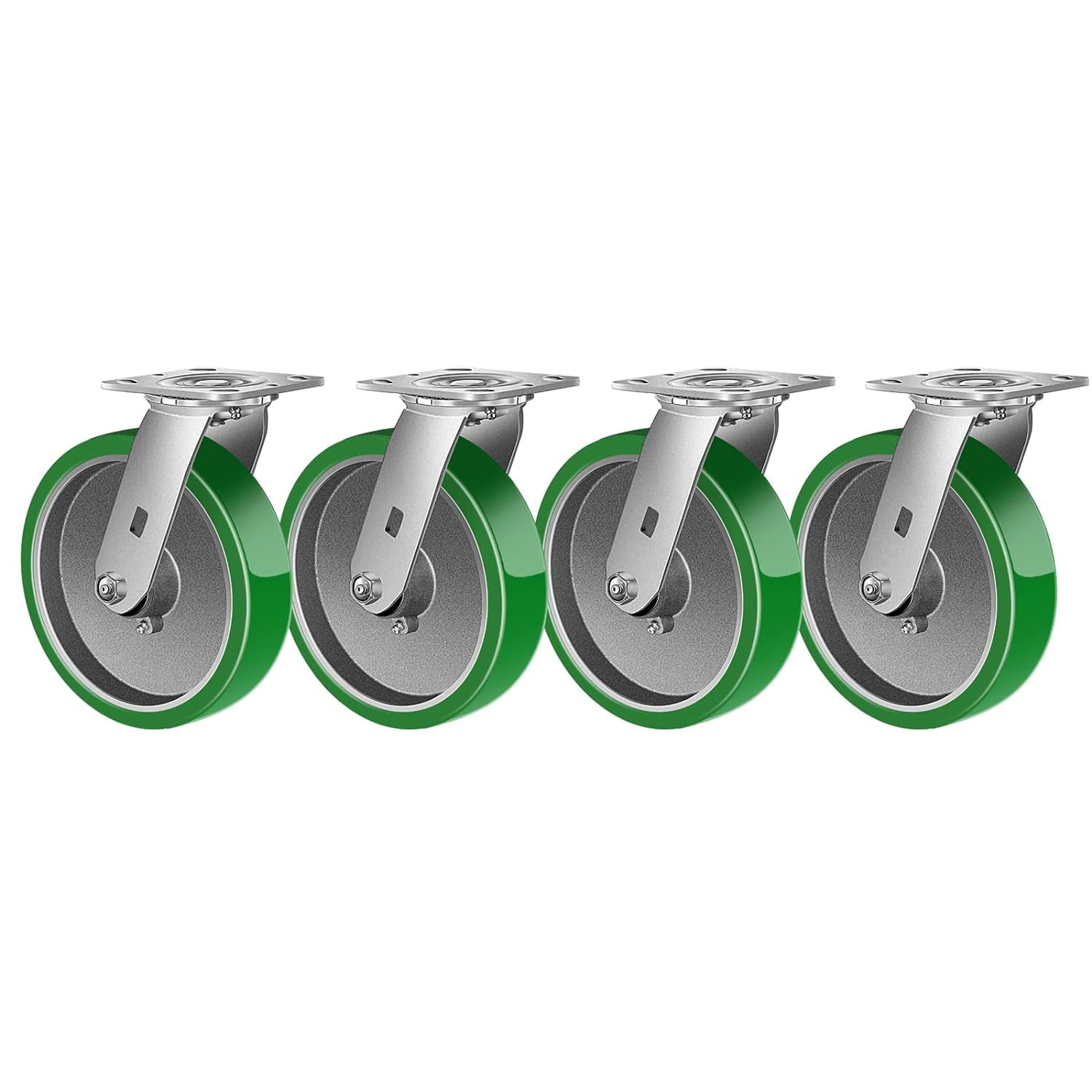 Industrial Casters Heavy Duty Casters,Polyurethane On Aluminum Casters