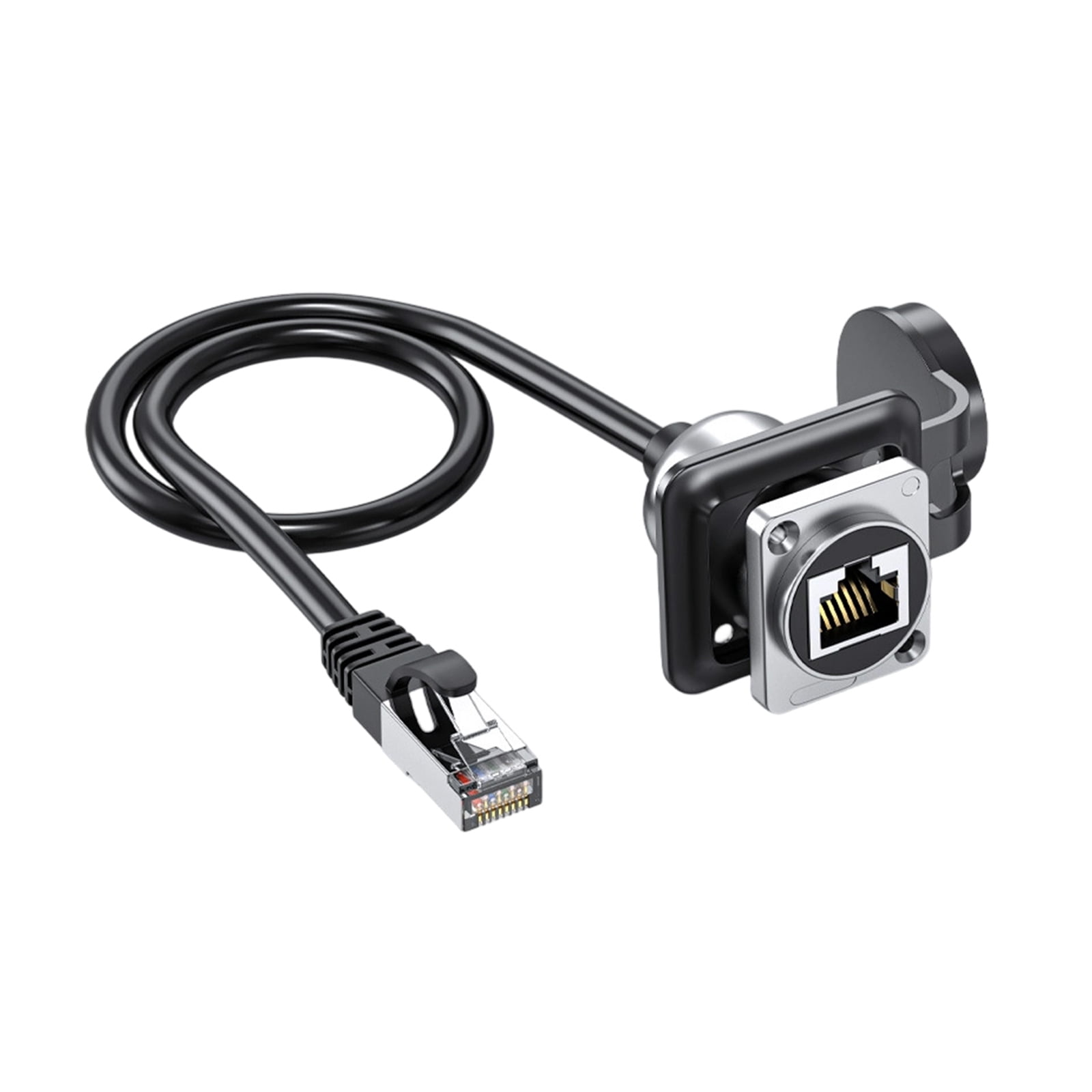 Industrial Cat6A RJ45 Networking Extension Cable Male to Female ...