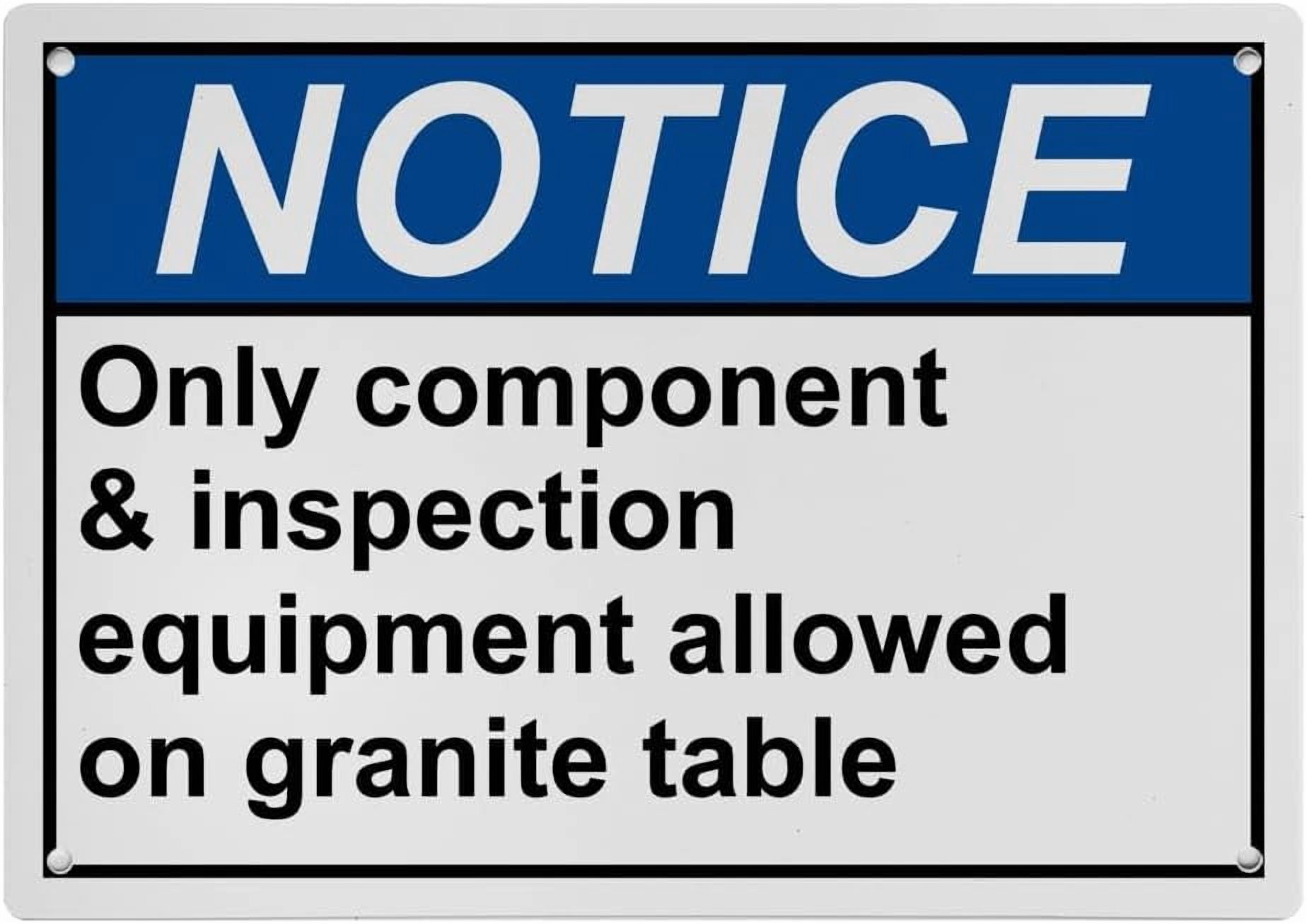 Component Overview. Sign Industrial Caution Sign Information Sign (Only component & inspection ...