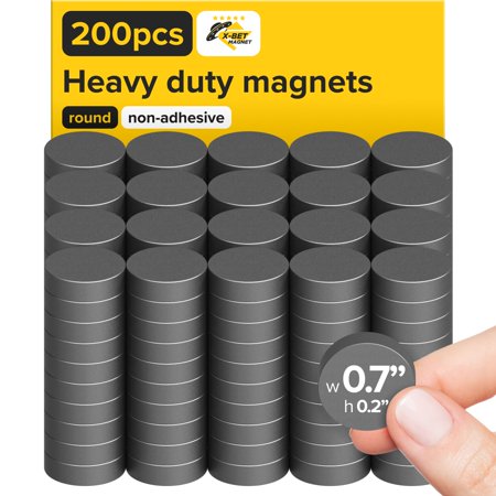 Industrial Ceramic Magnets 200 pcs regualar size, diameter D18X5mm