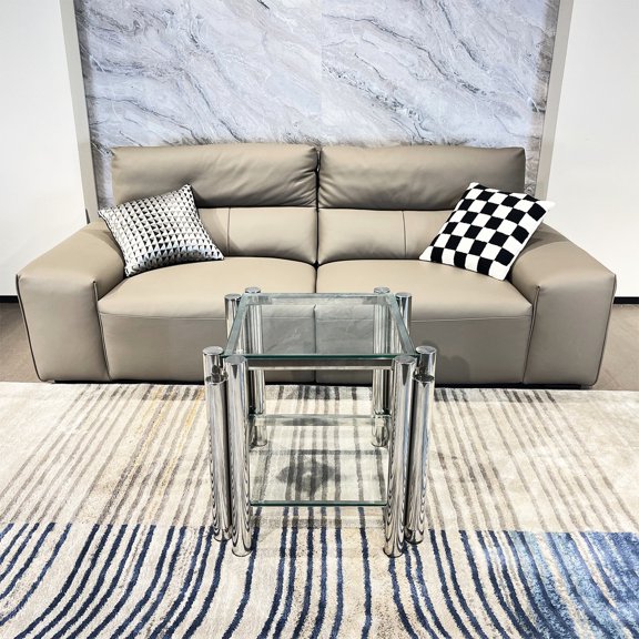 Industrial Chic End Table / For Placing Notebooks / Simple to Clean