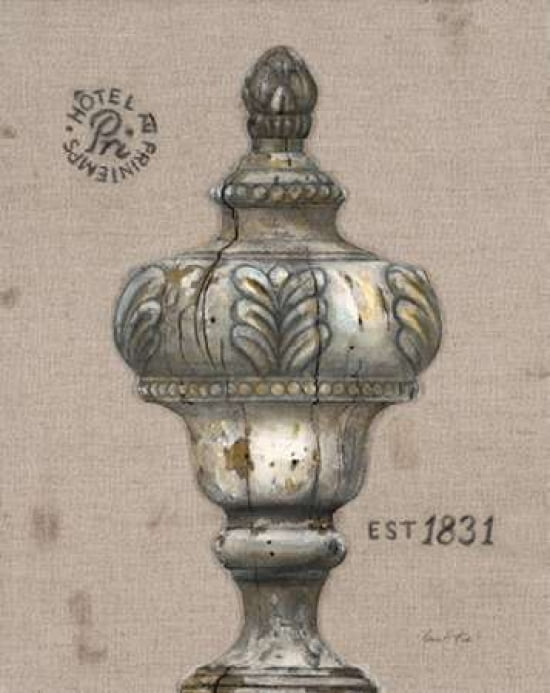 Industrial Chic Finial Canvas Art - Arnie Fisk (24 x 30)