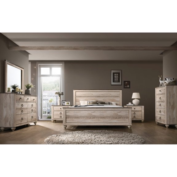Industrial Chic Style 6-piece Bedroom Set | Make Your Bedroom Trendy
