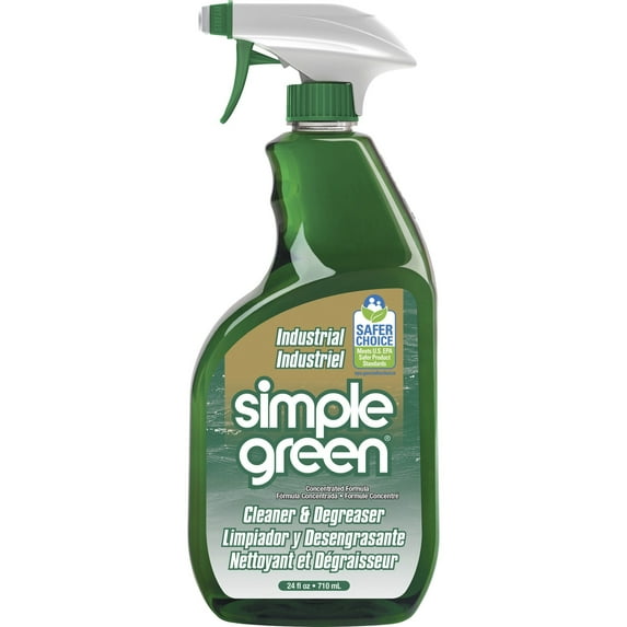 Industrial Cleaner And Degreaser, Concentrated, 24 Oz Spray Bottle | Bundle of 5