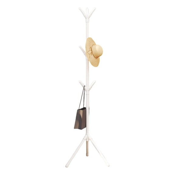 Industrial Coat Rack Floor Standing Adjustable Tiers Bedroom Storage for House