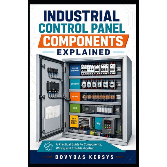 Industrial Control Panel Components Explained: A Practical Guide to Breakers, Contactors, Relays, PLCs, VFDs, Power Supp, (Paperback)