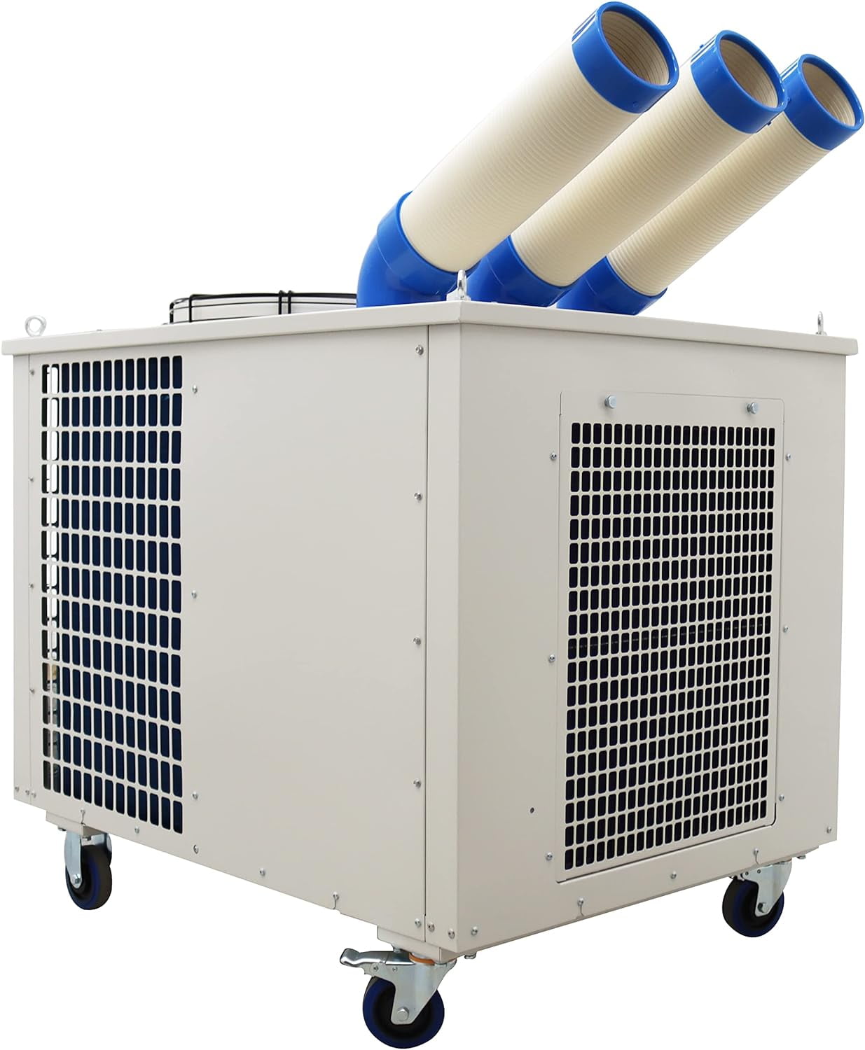 Industrial Cooler Air Conditioner Commercial Mobile Outdoor Cooling Aircon 220V Three Column 1550m/h