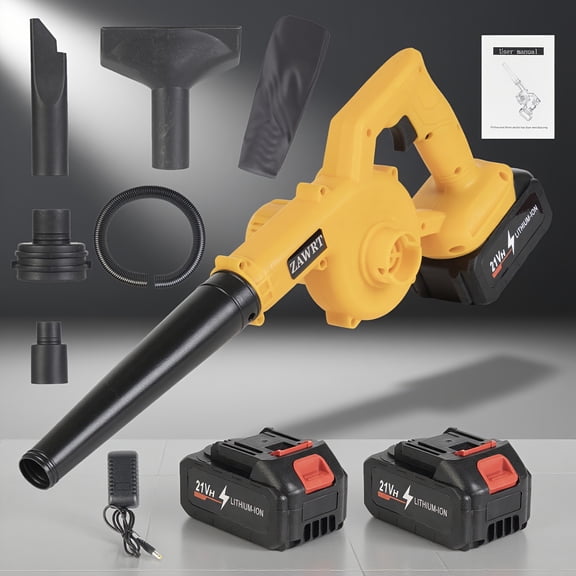 Industrial Cordless Handheld Vacuum Cleaner & Blower, High-Power Rechargeable Dust Collector for Home, Vehicle, Outdoor Heavy Duty Cleaning, Compact and Lightweight