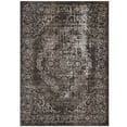 thumbnail image 1 of Industrial Country Farm Beach House Living Lounge Room Area Rug Runner Floor Carpet, Vintage Style, Fabric, Antique Disressed Brown, 1 of 7