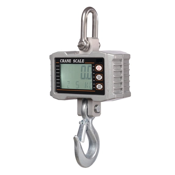 Industrial Crane Scale 1000kg /2200lbs Heavy Duty Hanging Scale LCD Backlight Digital Hook Scales Balance Electronic Tool ,Reliability