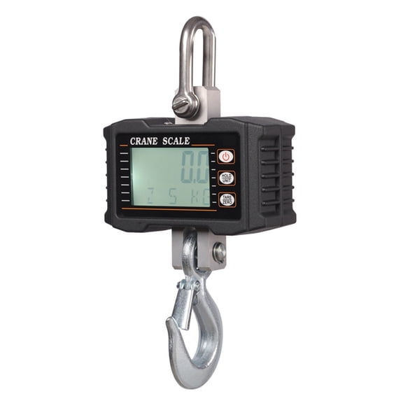 Industrial Crane Scale 1000kg /2200lbs Heavy Duty Hanging Scale LCD Backlight Digital Hook Scales Balance Electronic Tool ,Reliability