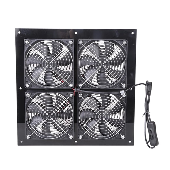 Industrial DC12V Cooling Fan 4 High For Kitchens Server Rooms IP67