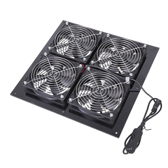 Industrial DC12V Cooling Fan 4 High For Kitchens Server Rooms IP67