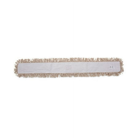 Industrial Dust Mop Head, Hygrade Cotton, 60w X 5d, White | Bundle of 10 Each