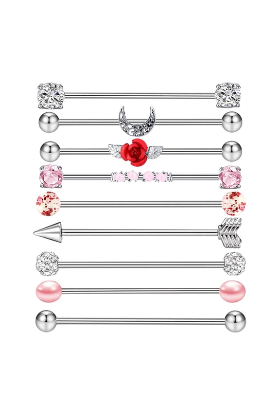 Industrial Earrings for Industrial Barbell Style ewelry Body Industrial Bar Body Jewelry