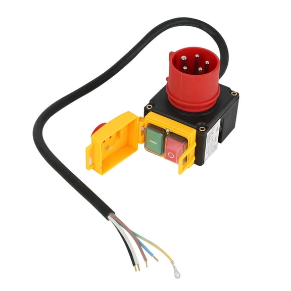 Industrial Electromagnetic Switches with 5P Socket Fast & Responsive Power Switches for Engineers Technicians