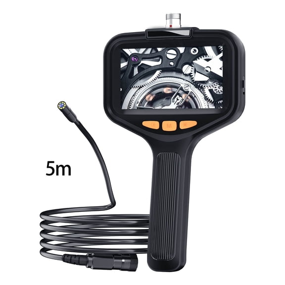 Industrial Endoscope, Borescope Inspection Camera, IP67 Waterproof Camera, Sewer Cameras with 8 LED Light