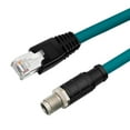 thumbnail image 1 of Industrial Ethernet M12 X Coded 8Pin To RJ45 Cable Shielded 26AWG Ethernet Cable For Automation IP67 Waterproof Cable, 1 of 11