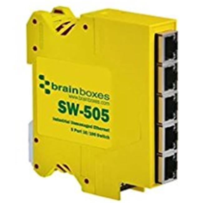 Industrial Ethernet Switch 22 To Plus 176 DEGF Galvanic Isolation 5Port