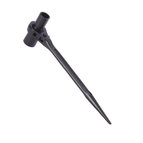 Industrial Extended Head Bidirectional Directional Ratcheting Socket Wrench for Enhancing Flexibility in Tight Space Fatigue and High Durability in Professional Applications