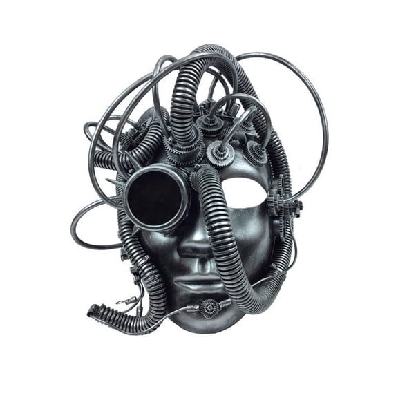Industrial Figure Mask (Silver)