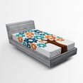 thumbnail image 1 of Ambesonne Colorful Fitted Sheet, Innovation Gears Tree, Twin XL Size, Multicolor, 1 of 2