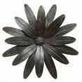 thumbnail image 1 of Industrial Flower Wall Decor, Black, 1 of 1