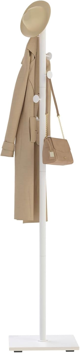 Rock Coat Racks Industrial Garment Rack, Small Standing Coat Tree with Heavy Rock Slab ...