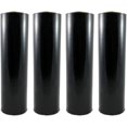 Industrial Grade 18"x 1500 FT Roll 80 Gauge Thick, 4 Pack. Stretch