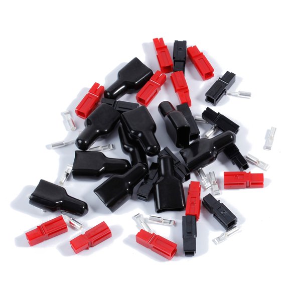 Industrial Grade 45A Battery Quick Coupling Plugs Powerpoles Connector 600V Electrical Parts FireproofSheath 10Pairs