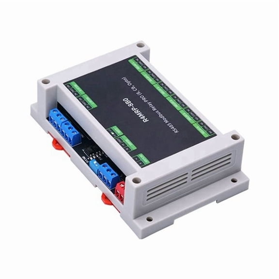 Industrial Grade 8CH Relay Module RS485 Interface Relay Modbus RTU Protocol Control Optocoupler Isolation,1 x 8-way relay