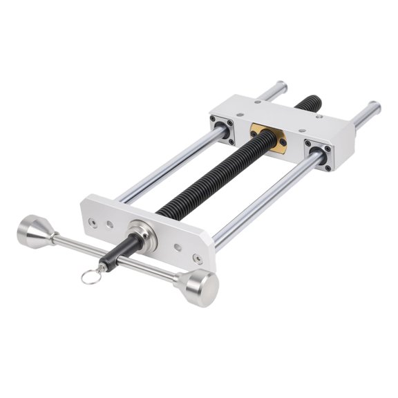 Industrial Grade Bench Vise For Carpentry With Machined Components And Convenient Grip Handle