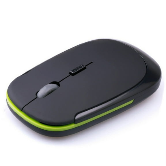 Industrial-Grade DPI adjustable mute thin 4ghz | Dustproof Adjustable DPI | Versatile Silent Click & RGB | Programmable | Around 100g | Ultra-thin wireless mouse mute bluetooth mouse 2 black