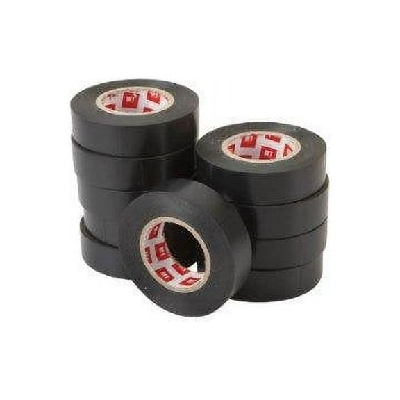 Industrial Grade Electrical Tape 3/4" X 60', 10 Pack