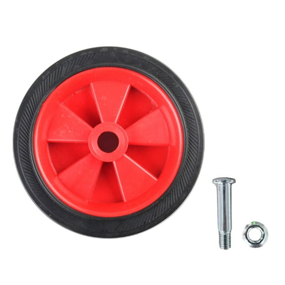 Industrial Grade Heavy Duty 5inch/6inch Air Compressor Casters Noise Reducing Nonslip Replacement Wheel Smooth Rolling