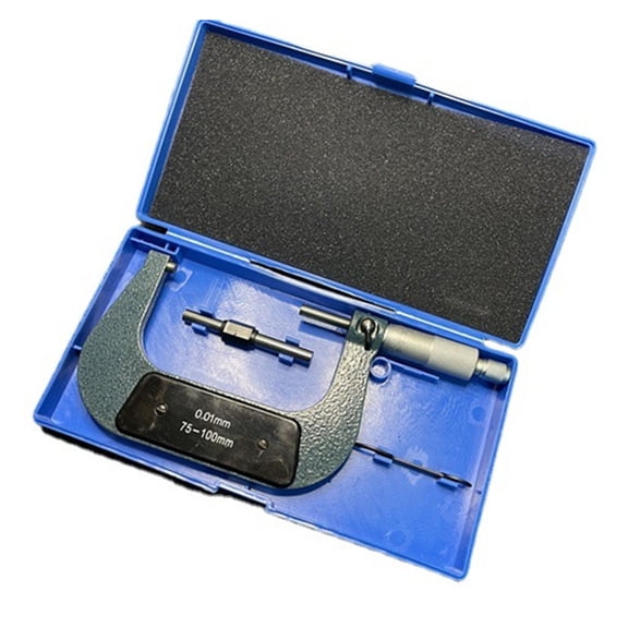 Industrial Grade High Precision Outside Micrometer 0-25MM Spiral Micrometer ,Easy to Use