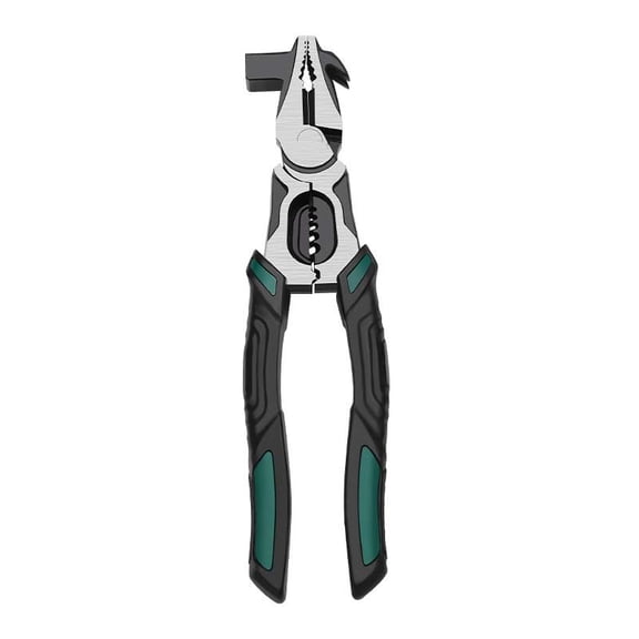 Industrial-Grade Labor-Saving Pliers Multifunctional Electrical Flat-Nose Cutters with Nail Pulling Function for Professional Electricians and Home Renovation Projects Sopatenor
